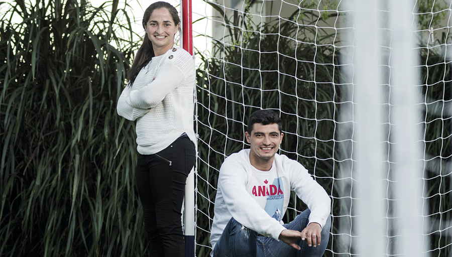 imagen de Los futbolistas Gonzalo y Juliana Castro comparten el amor por Nacional