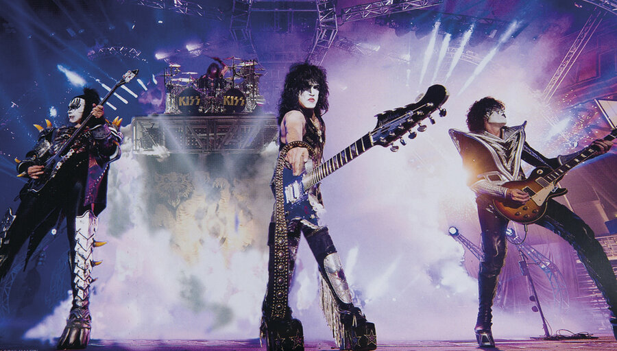 imagen de Paul Stanley, el líder de Kiss: una estrella que no se estrelló