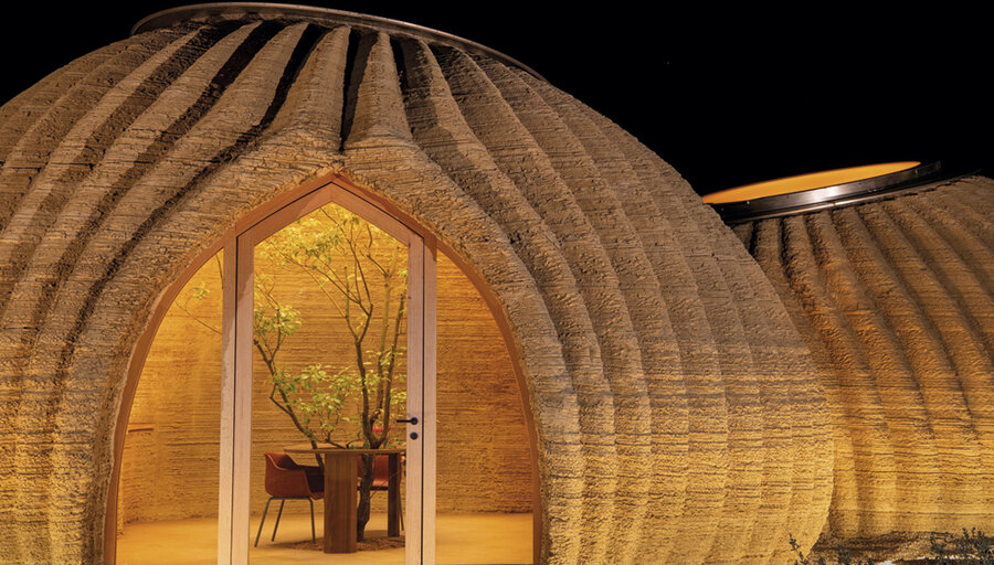 imagen de Así es Tecla, la casa circular construida en Italia por una impresora 3D