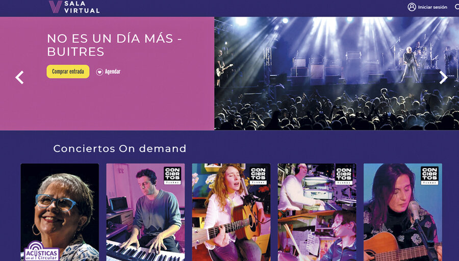imagen de Sala Virtual: el nuevo streaming de música uruguaya