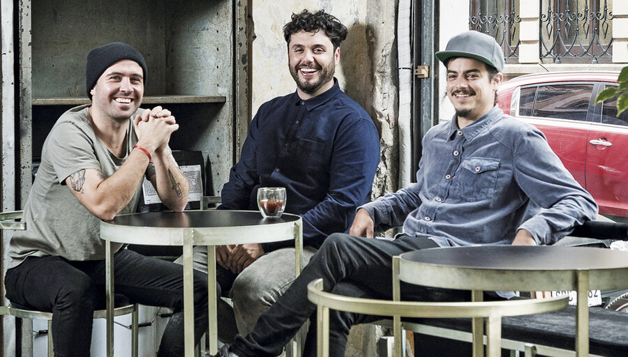 imagen de Álvaro Russi, Guillermo Sosa y Nacho Gallo, una nueva generación de gastronómicos