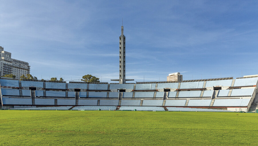 imagen de Un "lifting" para un viejo nonagenario: el Estadio Centenario en reformas
