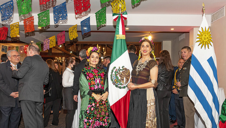 imagen de La embajada de México celebró la independencia con comida y música típica