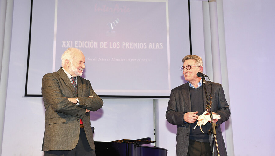 imagen de Se entregaron los Premios Alas a la cultura uruguaya