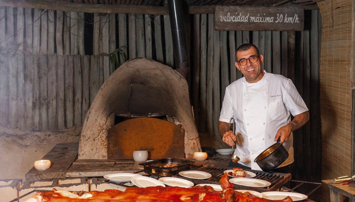 imagen de El célebre chef brasileño Jefferson Rueda cocinó su especialidad en La Huella