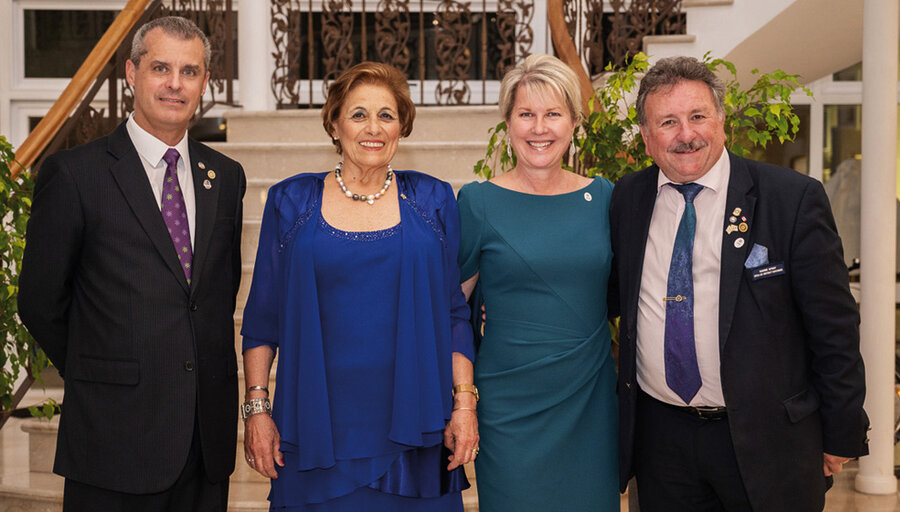 imagen de Rotary Uruguay recibió a Jennifer Jones, la primera mujer en presidir Rotary Internacional