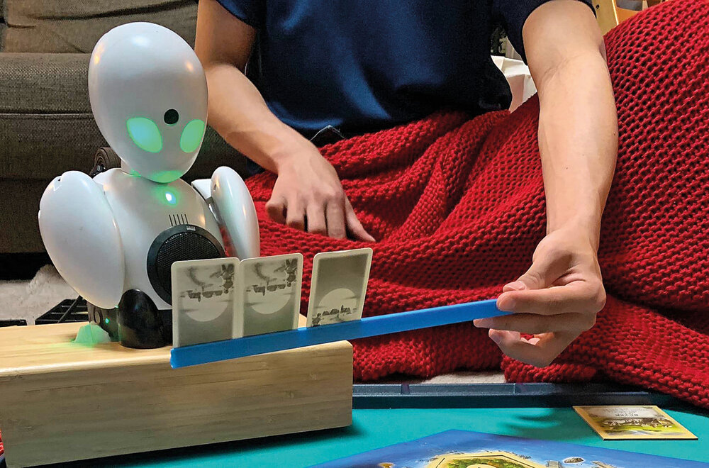 <em>Los robots de Ory Lab pueden acompañar a los humanos, jugar con ellos y ayudarlos en distintas actividades. </em>