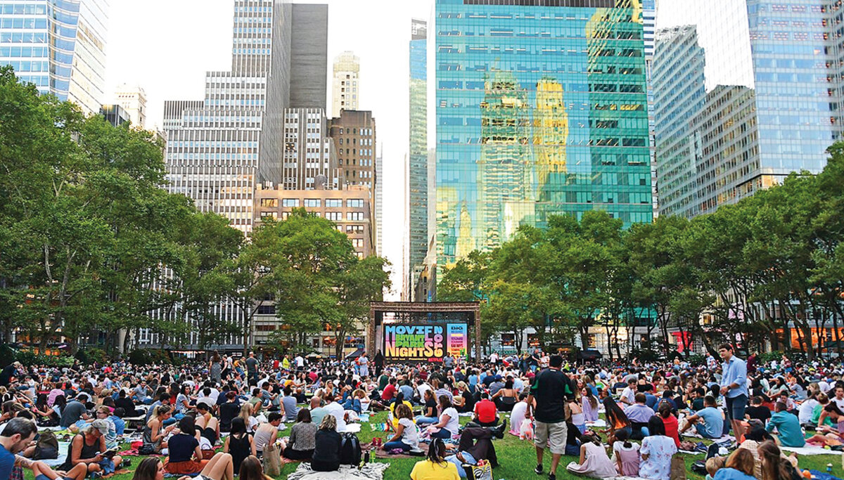 imagen de Planes para Nueva York: cine al aire libre, jazz en comunidad y comida de todo el mundo