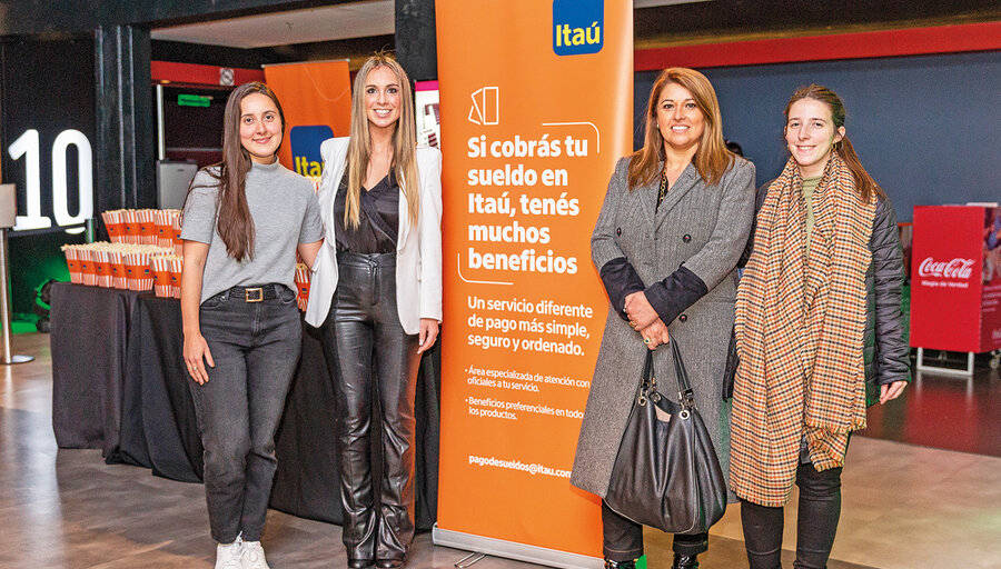 imagen de Banco Itaú organizó una tarde de cine para niños y sus familias