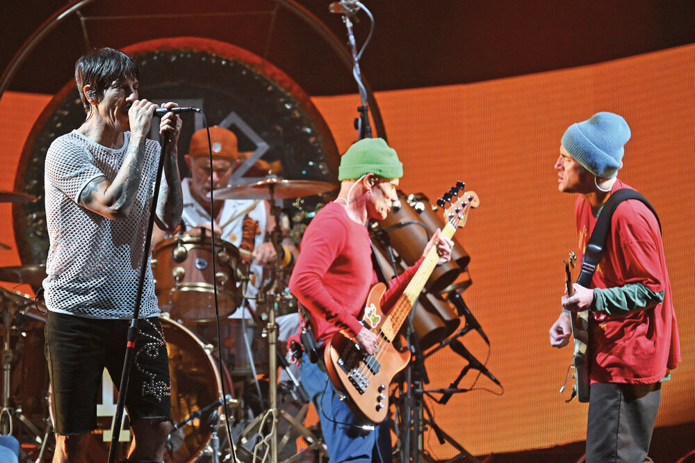 Red Hot Chili Peppers.    Ángela Weiss, AFP 