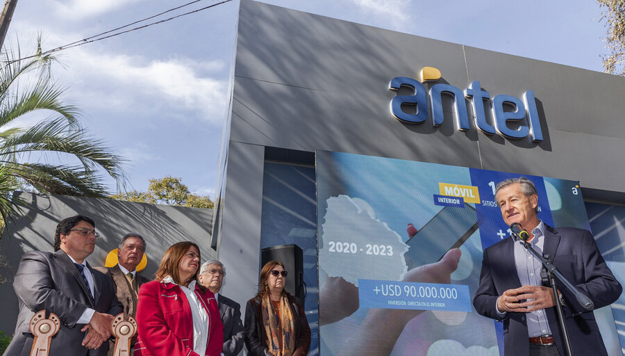 imagen de Antel invirtió 270 millones de dólares en telecomunicaciones en el interior del país