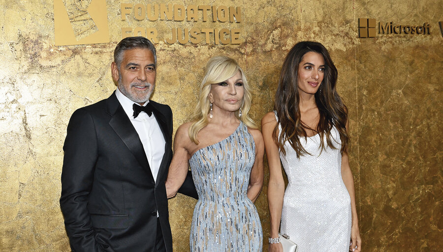 imagen de George y Amal Clooney, la reina Máxima y los reyes británicos de paseo por viñedos