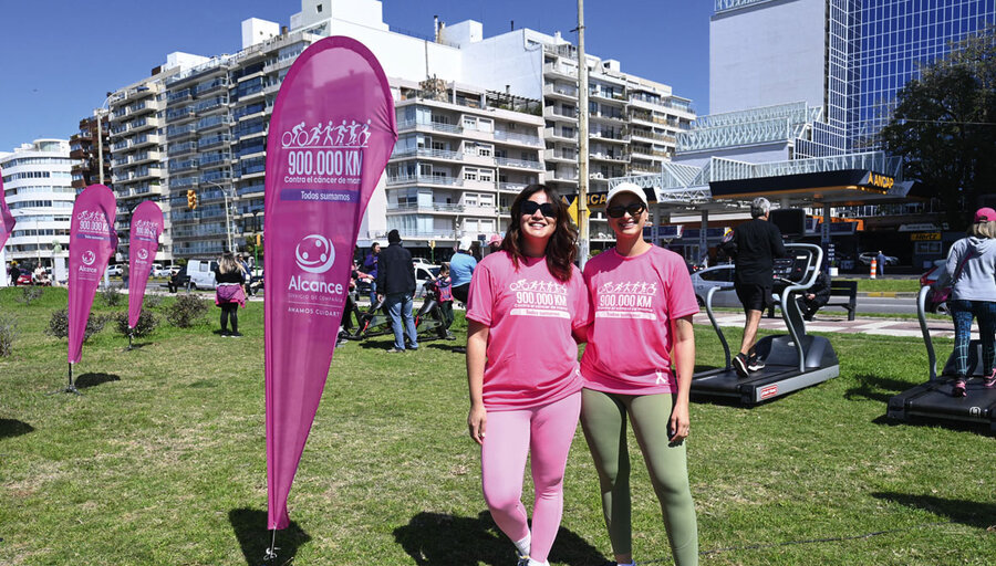 imagen de Alcance Servicio de Compañía se unió a la lucha contra el cáncer de mama