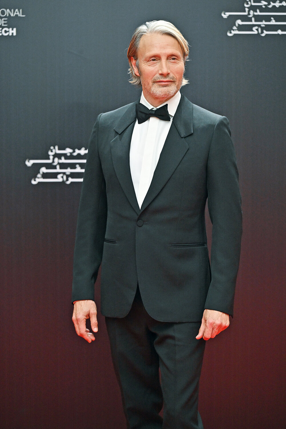 Mads Mikkelsen fue el actor homenajeado en la gala de apertura del Festival Internacional de Cine de Marrakech. EFE/ Jalal Morchidi