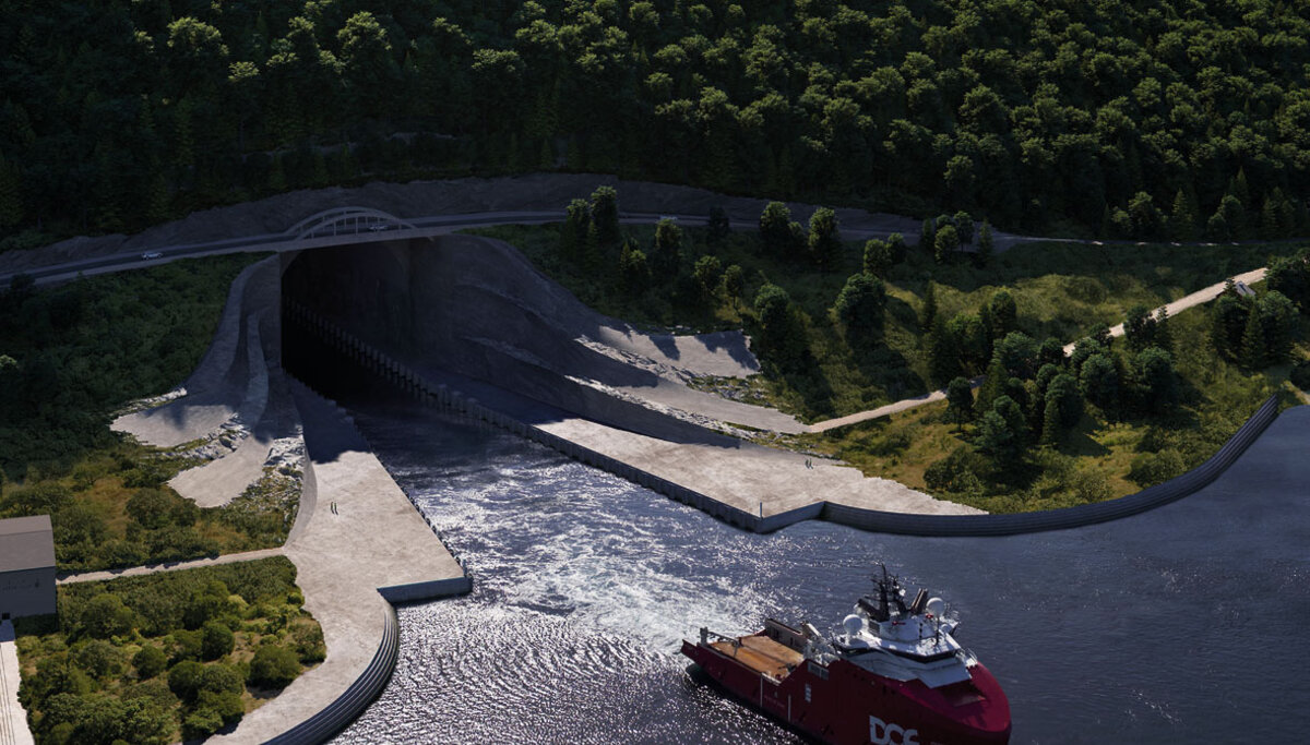 imagen de El primer túnel navegable del mundo es en la península de Stad, en Noruega