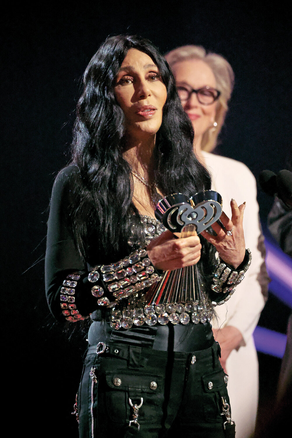 Cher recibió el premio a Ícono 2024. AFP 