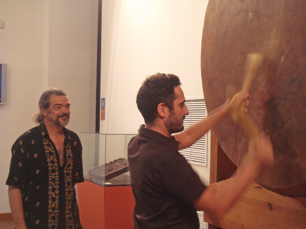 Jorge Drexler en el Museo Étnico de Música.