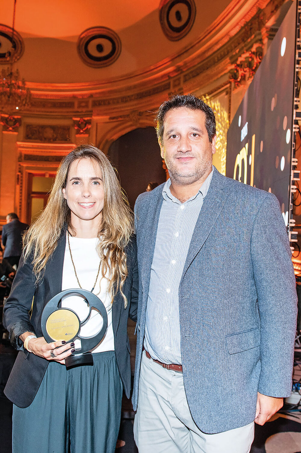 Verónica Gene y Andrés Berenguer, de Coca-Cola Femsa, Proveedor del año