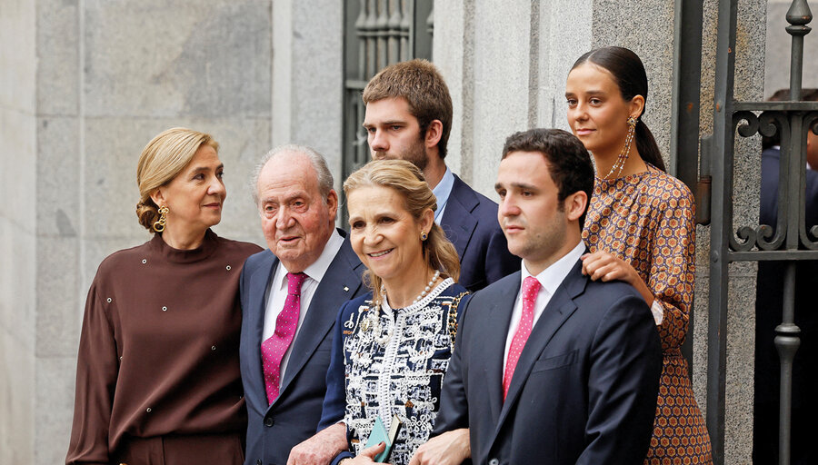 imagen de La familia real y la aristocracia española en el casamiento del alcalde de Madrid