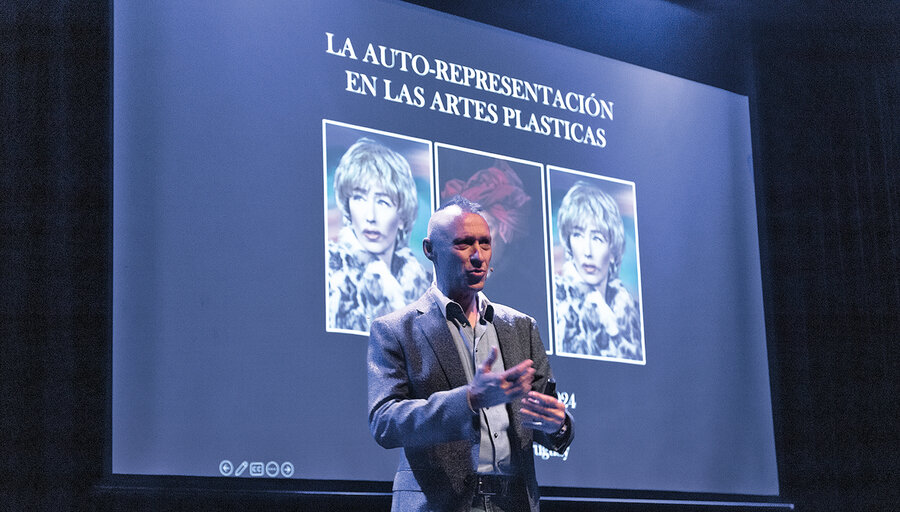 imagen de Sergio Blanco presentó La Autorrepresentación en las Artes Plásticas en Magnolio