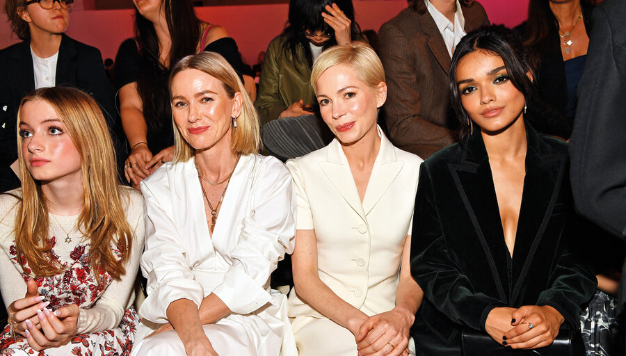 imagen de Las celebridades en primera fila de la colección pre-fall de Dior