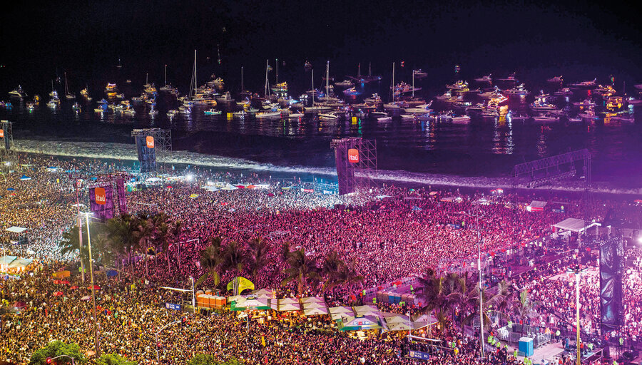 imagen de Madonna dio un show gratuito en la playa de Copacabana en Río de Janeiro